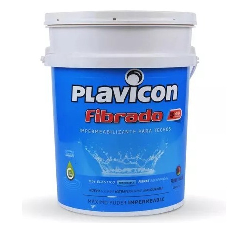 Membrana En Pasta Plavicon Fibrado 25kg - Colornet