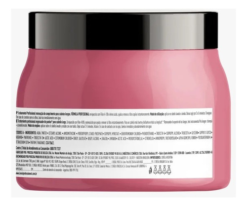 Kit L'oréal Pro Longer - Shamp 750ml + Másc 500g
