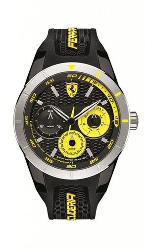 Imagen 1 de 3 de Reloj Ferrari Caballero Color Negro 0830257 - S007