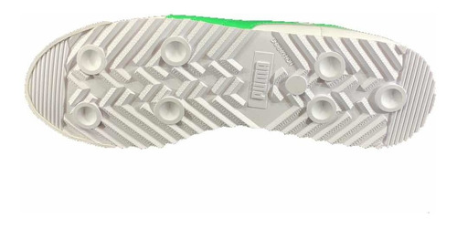 Imagen 6 de 6 de Tenis Puma Roma Hombre Blanco-verde 369571-02 Look Trendy