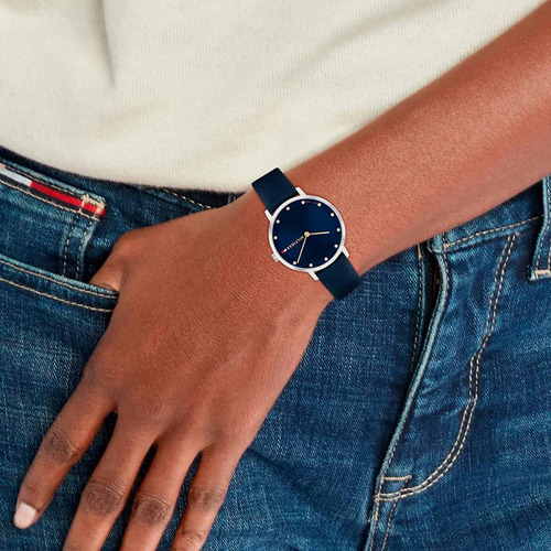 Reloj Tommy Hilfiger Para Mujer De Cuero 1782764