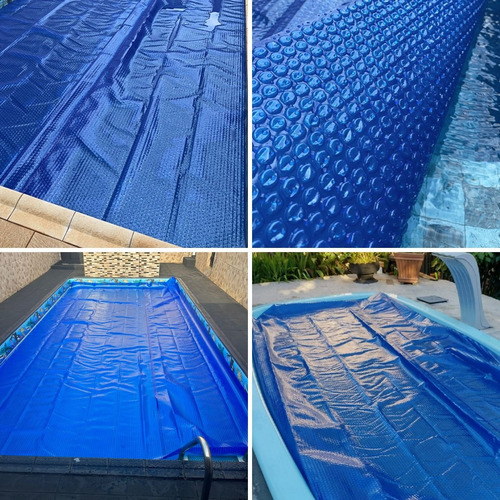 Capa Termica Lona Piscinas Proteção 1,5x1,5 Advance Blue Spa Cor Azul