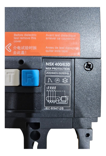 Bloco Vigi Nsx400/630a 200/440.v 3p Lv432464 Schneider