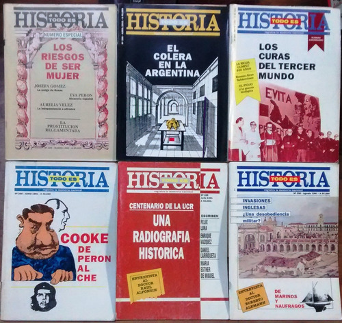 Revista Todo Es Historia (1989-1992) Ver Detalle 39 Ejempl. (Usado)