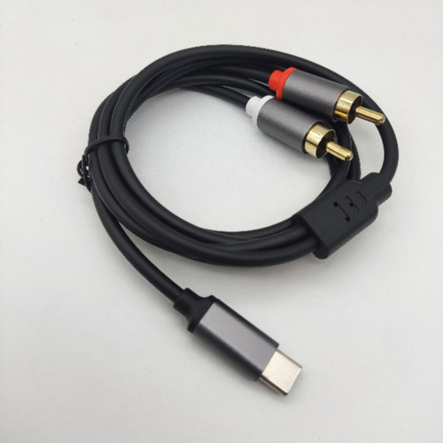 Xj Estéreo Tipo C A 2 Rca Para Teléfonos Inteligentes 1