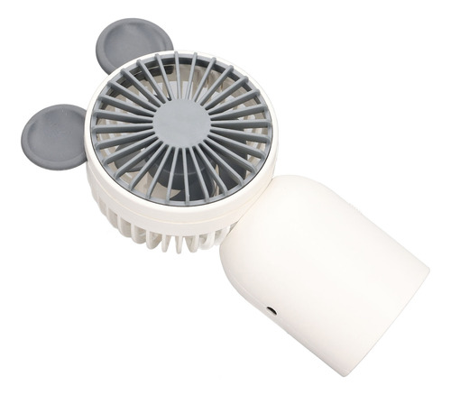 Ventilador De Mano Blanco Con Forma De Oreja De Ratón, Diseñ