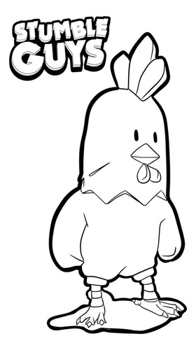Stumble Guys Libro Imprimir Colorear Pintar