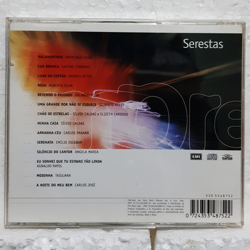 Cd - Serestas - Para Sempre (Usado)