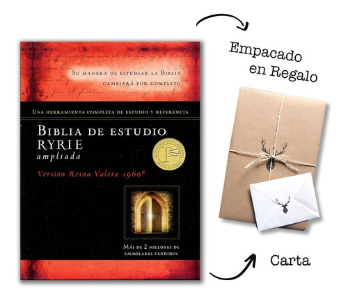 Biblia De Estudio Ryrie Ampliada Rvr 1960 Tapa Dura