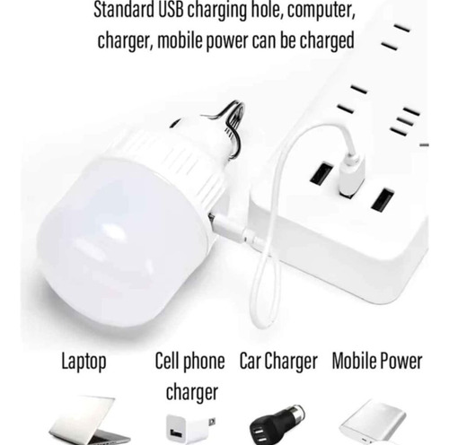 Foco Recargable Usb 60 W