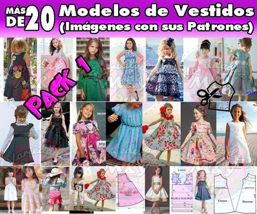 Moldes Patrones Vestidos Y Ropa Para Niñas | MercadoLibre Moldes Patrones Vestidos Y Ropa Para Niñas | MercadoLibre