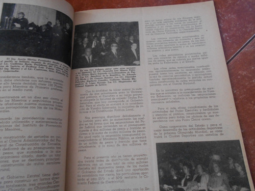 Revista Antigua Puebla Informativa #1 Gustavo Diaz Ordaz 60s (Usado)