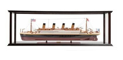 Rms Titanic Ocean Liner Wood Model 40  White Star Line W Ccj