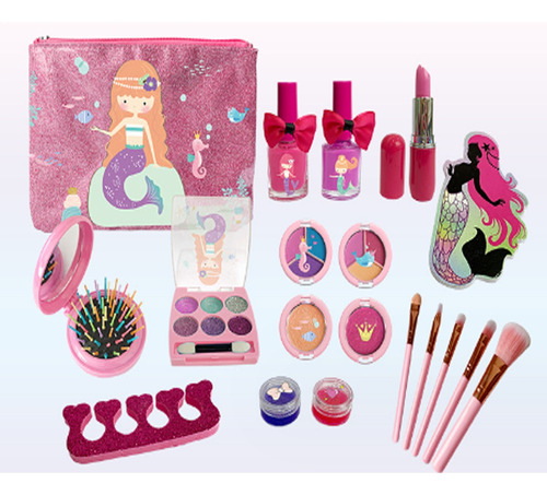 24 Juegos De Maquillaje Lavables No Tóxicos Para Niñas