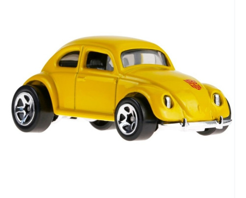 1:64 Mattel Bumblebee Transformers Volkswagen Vocho A Escala Amarillo (Usado)