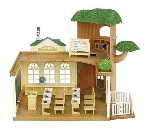 Calico Critters Country Tree Una Escuela