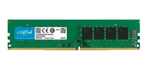 Imagen 5 de 5 de Memoria Ddr4 Crucial 4gb Pc 2666mhz Udimm Garantia