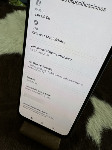 Xiaomi Note 12s Dual Sim 8 Gb Azul 256 Gb Ram. Perfecto Estado. (Usado)