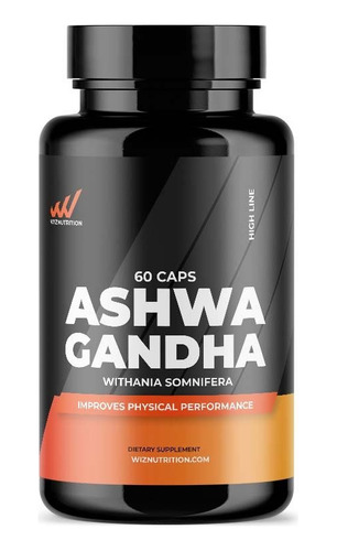 Ashwagandha 500mg - 60 Capsulas | Wiz Nutrition