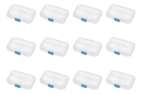 Sterilite Caja Pequena Dividida, Contenedor De Plastico Apil