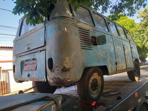 Kombi Corujinha Não Samba P/ Restaurar Sem Motor E Docks
