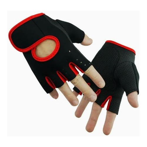 Guantes De Gimnasio Ejercicio Pesas Ciclismo Fitness Tallaxl