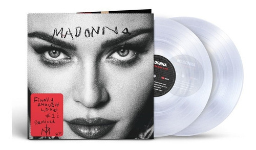 Disco sellado doble transparente de Madonna Lp Finally Enough Love