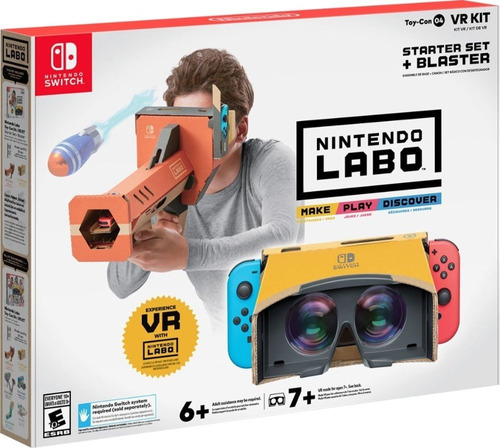 Nintendo Labo Switch Vr Juego Set Original Nuevo Sellado