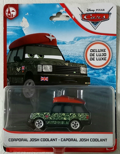 Caporal Josh Coolant Cars De Lujo Disney Pixar Mattel