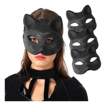 Comprar 6 Mascara Antifaz Gata Gatita Gatubela Disfraz Halloween