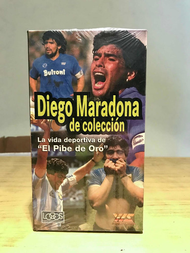 Películas Maradona Vhs De Colección - Termoselladora 