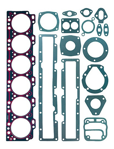 Imagen 1 de 6 de Juego De Empacadura Del Motor Superior Cargo 1721 6ct