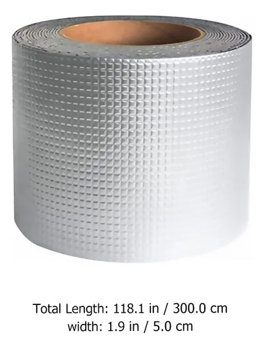 Cinta Para Techos, Lámina De Aluminio, Impermeable, Resisten