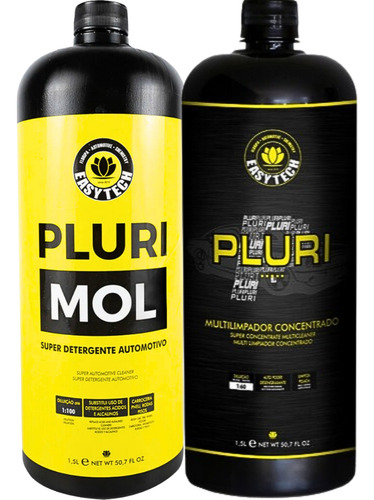 Lavagem Carro Moto Pluri Mol Multilimpador Apc Pluri 1,5l
