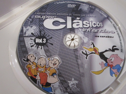 Dvd Super Clásicos Infantiles (Usado)