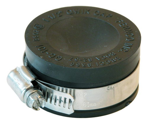 Pqc-101 Flexible Pipe Cap-1-1/2 Flexible Pipe Cap