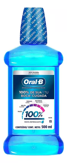 Oral B Pro Salud Enjuague Bucal Cuidado Dental Menta 500ml