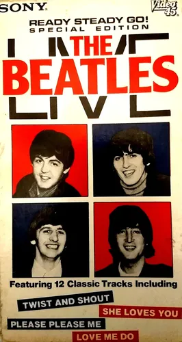 The Beatles Vhs ''live Beatles'' Special Edition (1985-usa