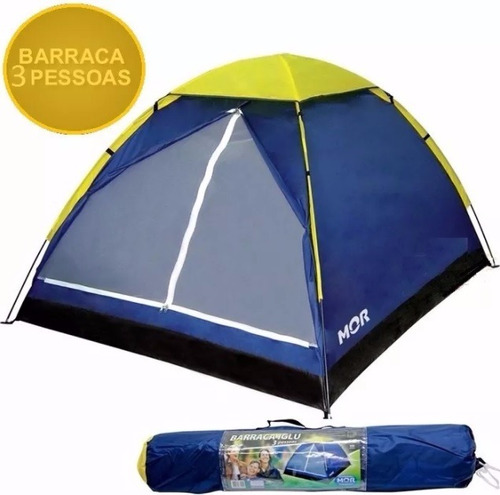 Barraca Camping Tenda Iglu 3 Pessoas Mor Acampamento Praia