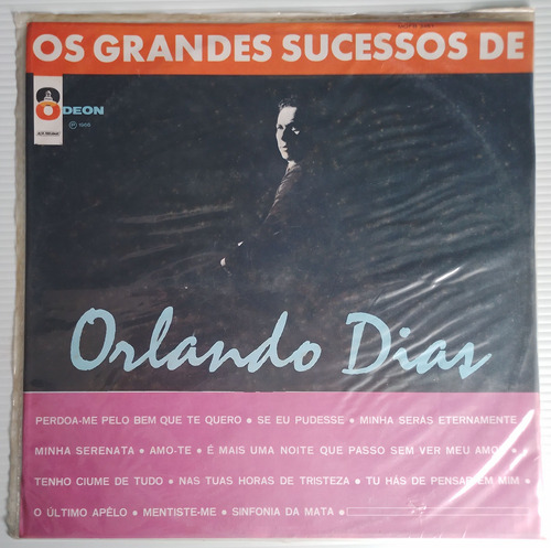 Lp Os Grandes Sucessos De Orlando Dias