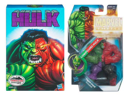 Compound Hulk Marvel Universe Exclusiva Comicon N Y2011 (Usado)