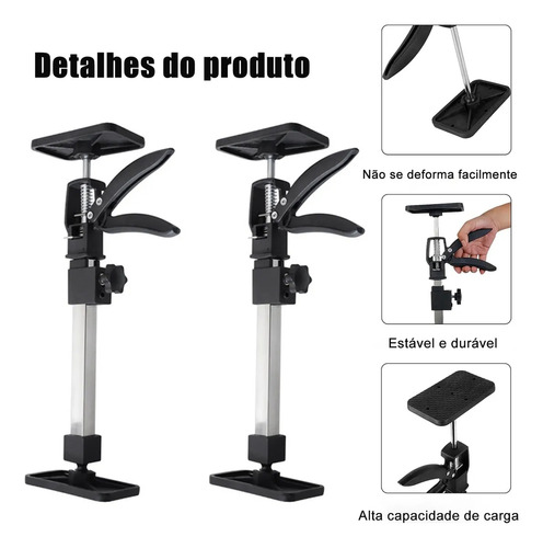 Kit 2: Herramienta De Elevación De Barra De Soporte