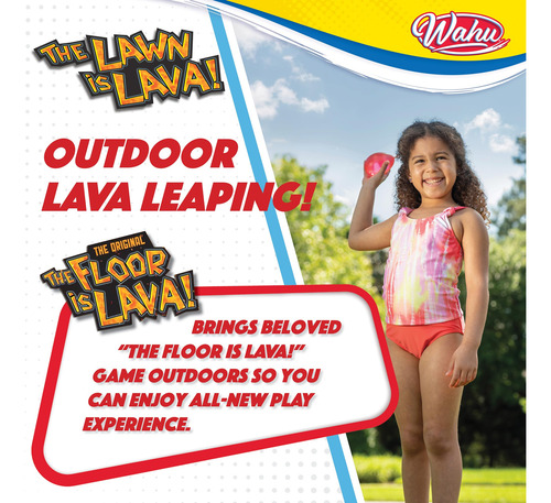 Jogo De Balão De Água Ao Ar Livre Wahu The Lawn Is Lava Kids