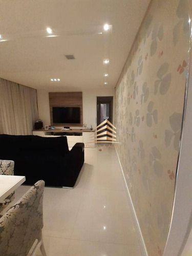 Imagem 10 de 30 de Apartamento No Condomínio Alegria, 114m², 3 Dormitórios, 1 Suíte, 2 Vagas, Ótimo Acabamento. - Ap1132
