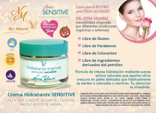 Crema Sin Tacc-celiacos Hidratante Gluten Free-rosacea