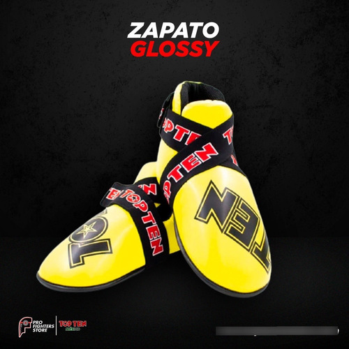 Zapato  Topten Glossy Point Fight Karate Ultra Ligero 