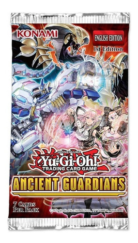 Yugioh 1 Sobre Ancient Guardians - Inglés