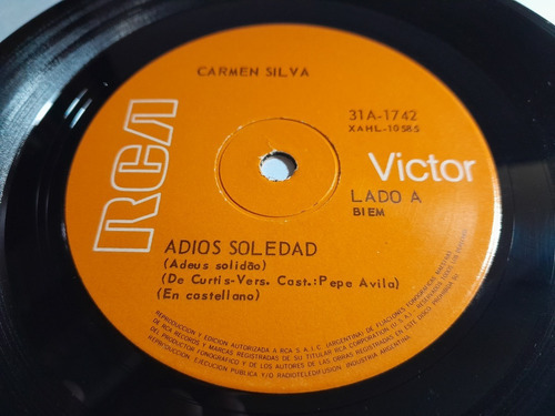 Simple - Carmen Silva - Adios Soledad - El Convento - 1970