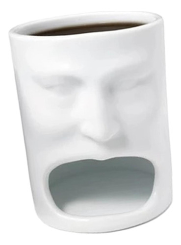 Taza De Café Con Leche De Cerámica Con Rostro Humano,