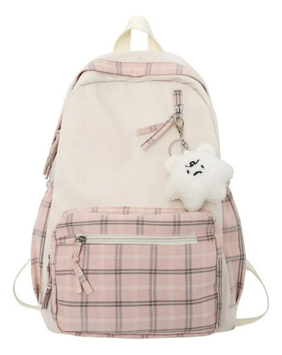 1 Aesthetic Backpack Mochila Kawaii Niñas Y Adolescentesa D2